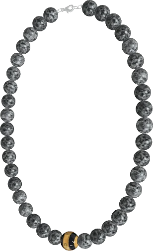 Custom: Beaded Metal Necklace #9ckhkgk7