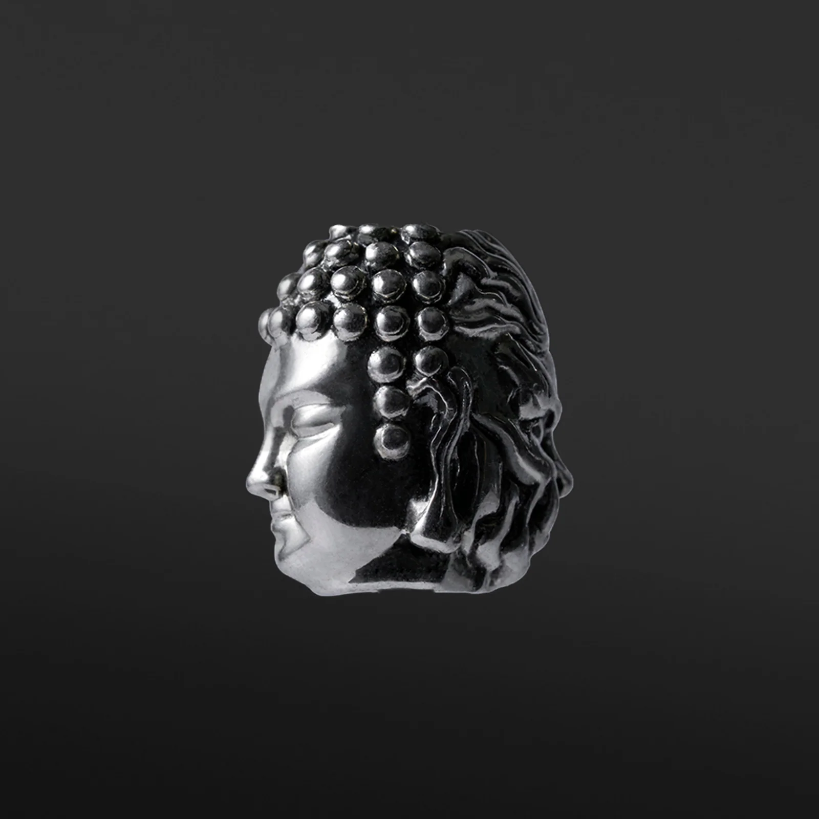The Azuro Zen - Gold Buddha Bracelet with Turquoise - Image 4
